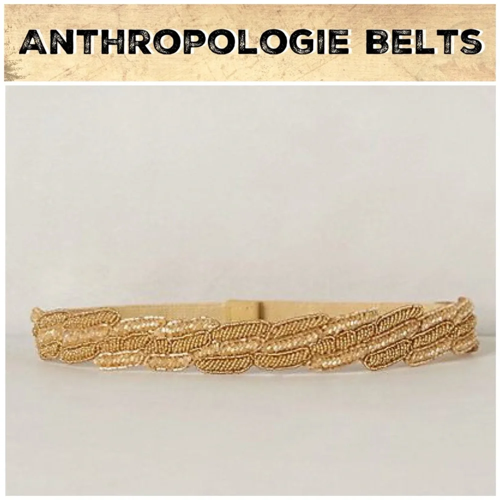 Anthro “Gold Link Belt”